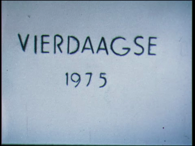 9965BB00413 Een film rondom de avondvierdaagsen van 1975 en 1985 te Losser., 1975 - 1985