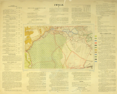 1685-KD001166 Zwolle 2 Topografische kaart van Noordwest-Overijssel met Wanneperveen, de Belterwijde, Zwartsluis, ...