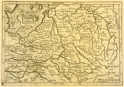 650-KD000295 Geldria et Transisulana Kaart van Gelderland en Overijssel (ten zuiden van Zwartsluis), stukken Noord ...