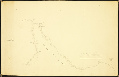 187 Zonder titel Regge van enter tot aan de Potlee (Ambt Delden). Twickelerkanaal van Enter tot aan de weg ...