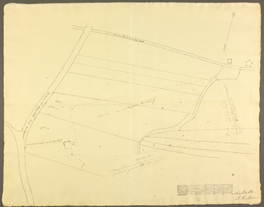 3584 Zonder titel Geprojecteerde begraafplaats nabij de Galgenbelt, op de plaats van de huidige begraafplaats aan de ...