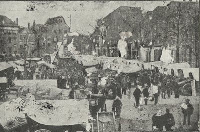 773 Brink, markt (koperen plaat), 1900-01-01