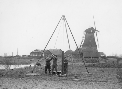 2533 Ijsselbrug, pulsen t.b.v. het grondonderzoek