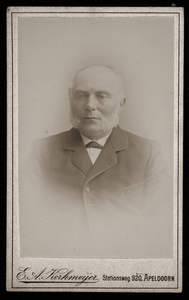 35 Carte de Visite van Sarris Overbosch (Gemeenteontvanger in Epe), 1894-01-01