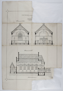 1887 Met doorsnedes zijde Spijkerboorsteeg, zijde Penninkshoek en Zijgevel., 1890-01-01