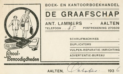 0043-0046 De Graafschap Boek- en Kantoorboekhandel Ant. Lammers