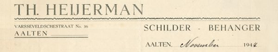0043-0060 Th. Heijerman Schilder - Behanger