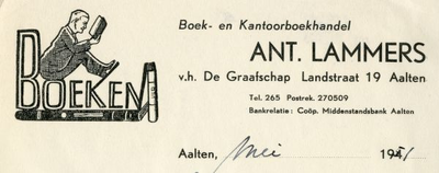0043-0083 Ant. Lammers v.h. De Graafschap Boek- en Kantoorboekhandel