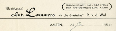 0043-0086 Boekhandel Ant. Lammers v.h. De Graafschap R. v.d. Wal