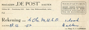 0043-0125 Magazijn De Post Manufacturen Bedden - Dekens - Matrassen Dames confectie en Modes Bleyle-artikelen Wol- en ...