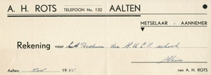 0043-0132 A.H. Rots Meselaar - Aannemer