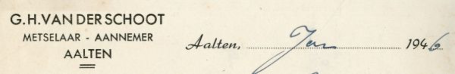 0043-0140 G.H. van der Schoot Meselaar - Aannemer