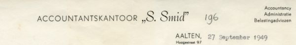 0043-0196 Accountantskantoor S. Smid
