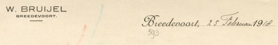 0043-0593 W. Bruijel