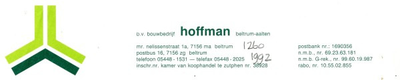 0043-1260 B.V. Bouwbedrijf Hoffman