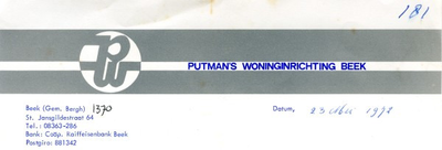 0043-1370 Putman's Woninginrichting