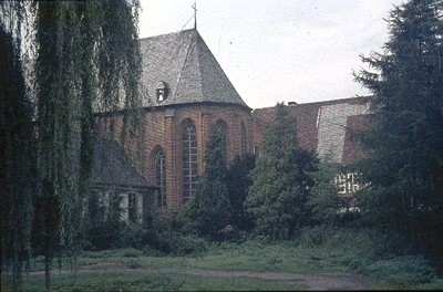 4-4-2 Achterzijde kerk van klooster Mariengarden/Gross Burlo