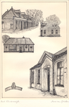 010 Woningen aan de Goudvinkenstraat; het eerste Rooms Katholieke schoolgebouw aan de Schoolstraat