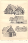 015 O.a. boerderij Bothoek in Brinkheurne (boven); schuur en herinneringsbank in Corle (onder)
