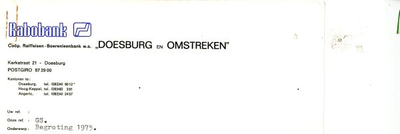 0684-0485 Rabobank Doesburg en Omstreken