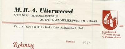 0684-0999 M.R.A. Uiterweerd Schilder- en Behangersbedrijf