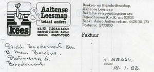 0684-1151 Meneer Kees & Aaltense Leesmap totaal anders Boeken- en tijdschriftenshop
