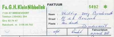 0684-1152 Fa. G.H. Klein Nibbelink