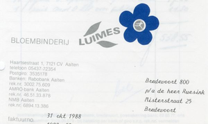 0684-1167 Bloembinderij Luimes
