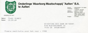 0684-1172 Onderlinge Waarborg Maatschappij 'Aalten' BA