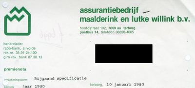 0684-1337 Assurantiebedrijf Maalderink en Lutke Willink BV