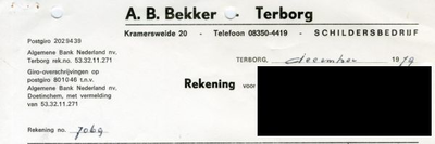 0684-1340 A.B. Bekker Schildersbedrijf