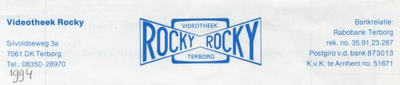 0684-1586 Rocky Rocky Vidiotheek