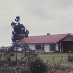 20-00186 Het huis van kolonel de Vos op het landgoed Groenlo in Plettenbaai, Zuid afrika