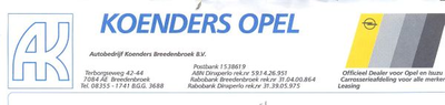 00113 Autobedrijf Koenders Breedenbroek BV