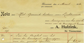 00299 A. Hulzink, timmerman