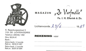 00543 Magazijn De Varfmölle, Fa. J.H. Elferink & Zn.