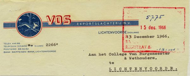00550 Vos Exportslachterij N.V.