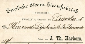 01976 J.Th. Harbers, Zwolsche Stoom-Steenfabriek
