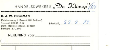 02149 Handelskwekerij De Klimop , B.J.W. Hegeman