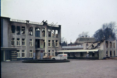 1745 Lederwarenfebriek Hulshof Herwalt na de brand