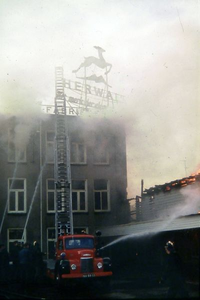1749 Brand in lederwarenfabriek Hulshof Herwalt