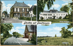 0962-0010 Groeten uit Gendringen. Grotestraat, Huis Landfort, Duitse douane, Engbergen