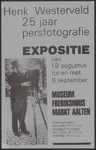 61 Expositie Henk Westerveld 25 jaar persfotografie. Museum Frerikshuus Aalten