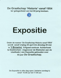 146 De Graafschap Historie vanaf 1954 t.g.v. het 60 jarig bestaan, 't Brewinc, Doetinchem