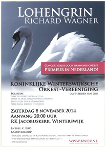 265 Koninklijke Winterswijkse Orkest-Vereeniging (KWOV) o.l.v. Hendry van Loo. Lohengrin - Richard Wagner. RK ...