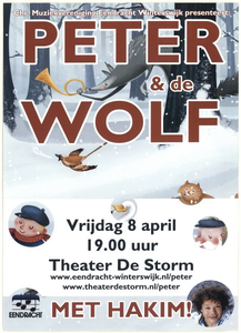 381 Eendracht Winterswijk. Peter en de wolf met Hakim. Theater De Storm Winterswijk