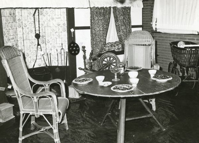 1095-25-0543 Het eerste onderkomen van Oudheidkundige Vereniging Salehem