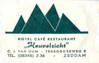 008 Hotel Café Restaurant 'Heuvelzicht'. C.J. van Uum