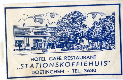 030 Hotel café restaurant 'Stationskoffiehuis'