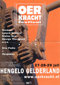 23 OERKRACHT festival Hengelo Gelderland, 27-28-29 juli